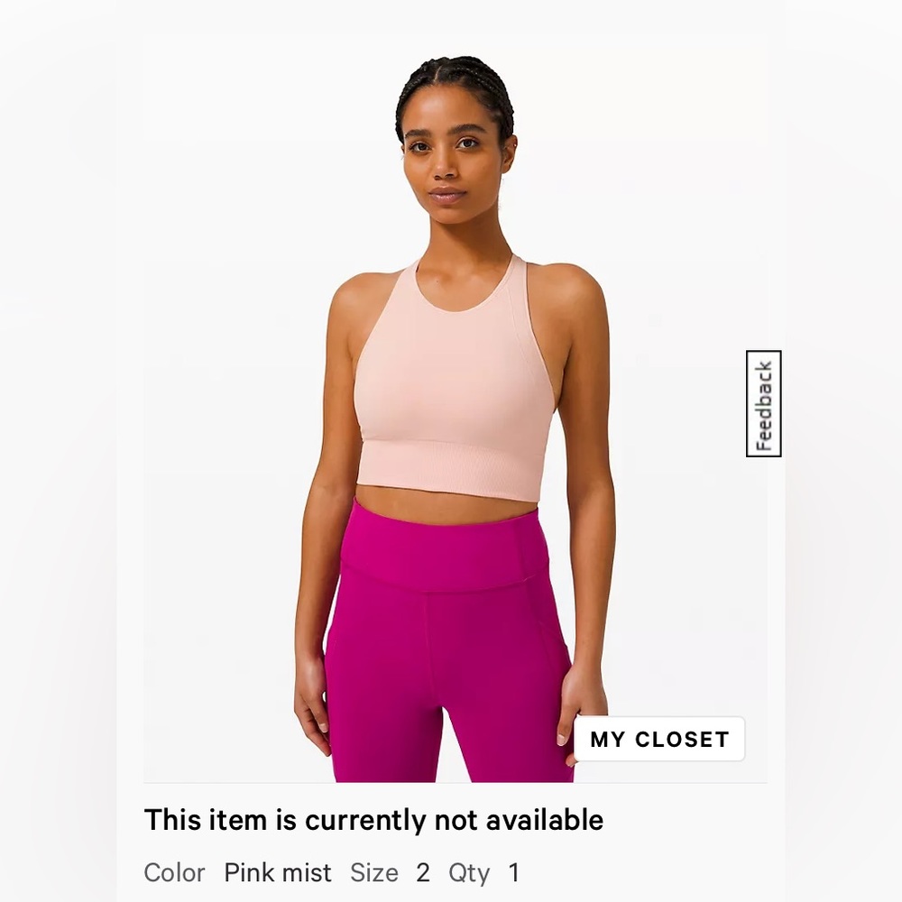 Longline Sports Bra